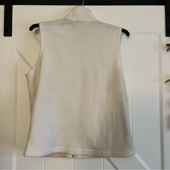 White Columbia Fleece Vest - Picture 2 of 4